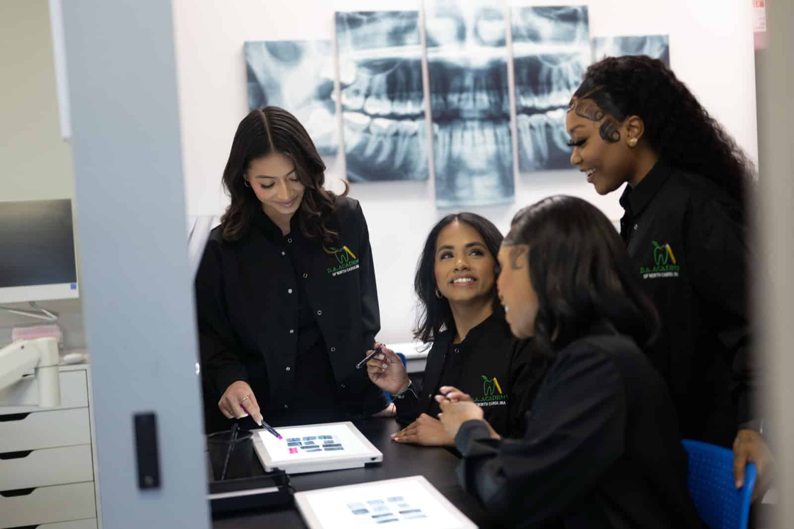 DA Academy students in training